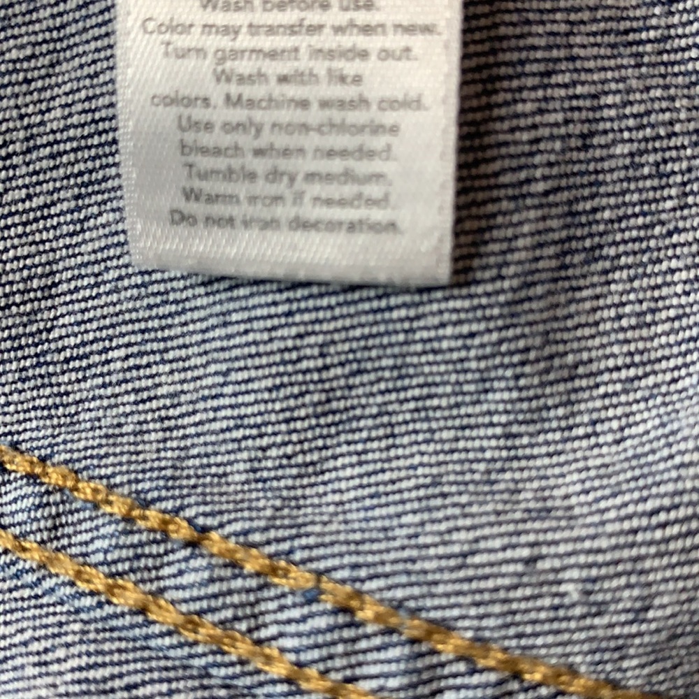 Simple Joys by Carter's Toddler Girls' Denim Jacket 24M - Picture 14 of 15